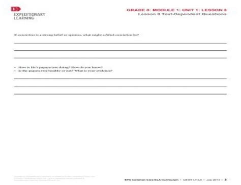 Module 1 Lesson 2 Homework 8th Grade 的图像结果