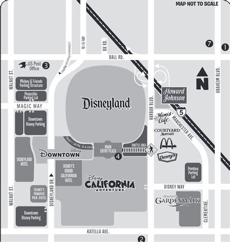 Disneyland Resort Map in California - Disneyland Map map of disneyland ...