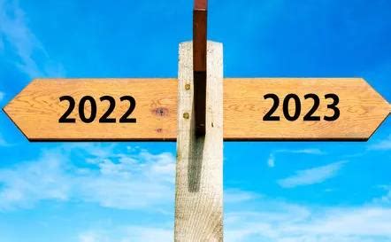 告别2022迎接2023精美图片 从2022跨入2023图片_配图网