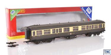 R4503 Hornby OO Gauge GWR Hawksworth Composite Coach 7253 Weathered by ...