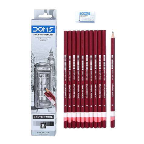 Doms Drawing & Sketching Graphite Pencils - Grade B – Fetch N Buy