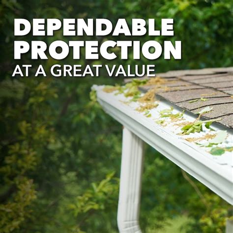 Atlas Gutter Guard 32 FT. Black Aluminum 6-in x 48.0-in ) Gutter guard ...