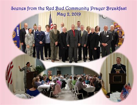 Scenes from the Red Bud Community Prayer Breakfast - Red Bud Chamber of ...