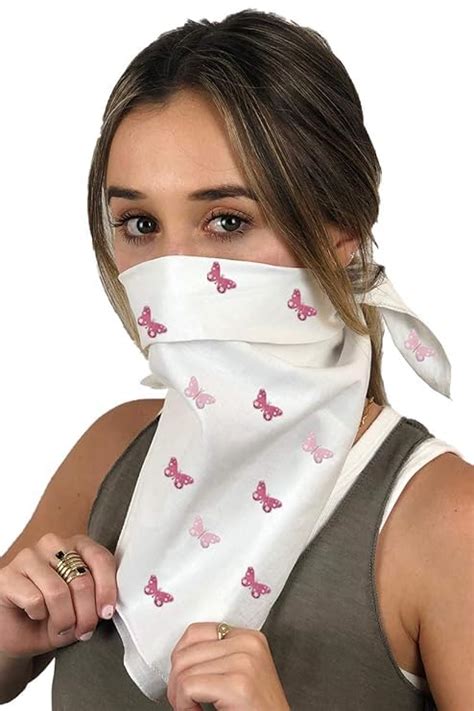 Bhoomi Impex Bandana Face Cover, Multi Prints Set Of 5, Soft Muslin ...