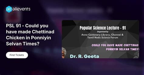 PSL 91 - Could you have made Chettinad Chicken in Ponniyin Selvan Times ...