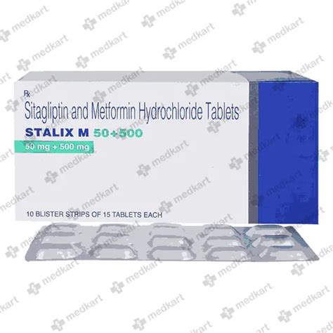 STALIX M 50/500MG TABLET 15'S Price, Uses, Side Effects & Substitutes ...
