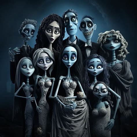 Image result for Voice Cast From Movie Corpse Bride