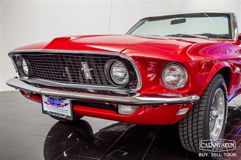 1969 Convertible Mustang Red 1969 Ford Mustang Boss 429 Candy Apple