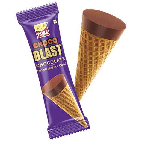 Buy Pure Temptation Chocoblast - Chocolate Waffle Cone Online at Best ...
