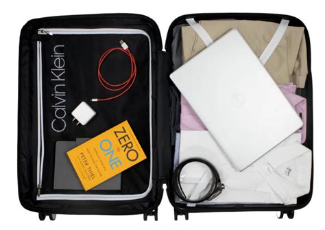 Calvin Klein SNAKE RIDGE Range Black Color Hard Luggage – BEAUTY ...