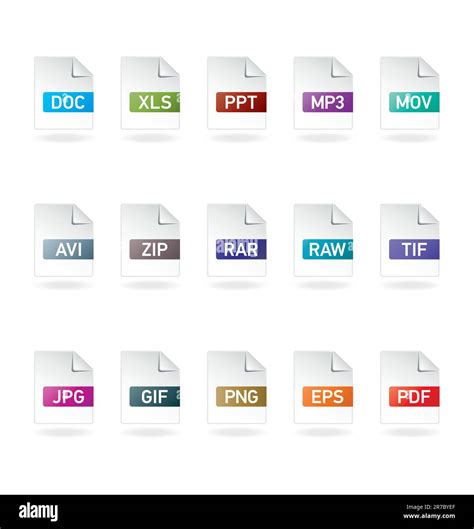 Image result for File Format Icon Set