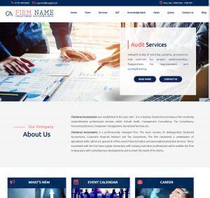 Top Chartered Accountant Website Templates for Firm in 2026