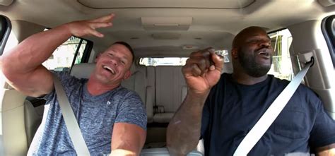 John Cena And Shaquille ONeal Team Up For A Carpool Karaoke