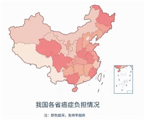 中国“癌症地图”出炉：排名前五的基本在这些省份，有你家乡吗？_生活习惯_城市_发病率