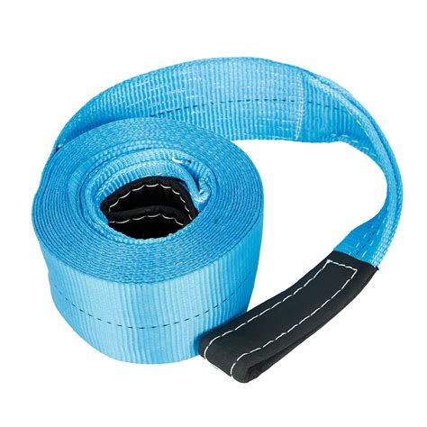 Buy Fekuar 4" x 30' Heavy Duty Tow Strap with Reinforced Loops, 20000 ...
