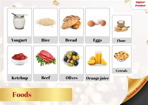 Food FlashCards 的图像结果