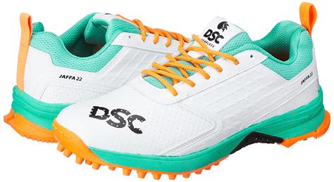 DSC Jaffa 22 Cricket Shoes Sea Green /Fluro Orange – TOTAL SPORTS AUSTRALIA