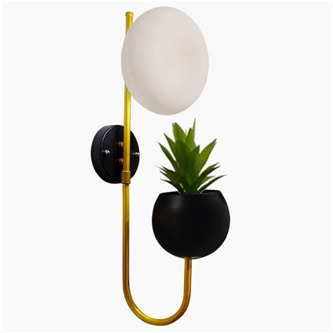 Buy HOMESAKE Metal Wall Lamp from Homesake at just INR 7000.0