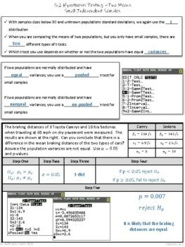 Image result for Hypothesis Test with Two Samples Example