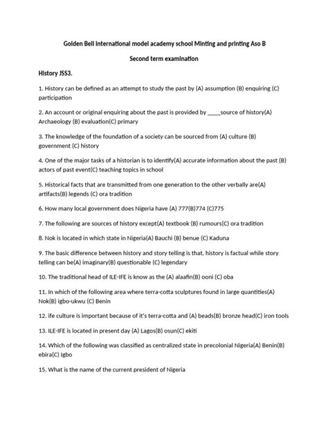 Image result for Source Documents JSS 1