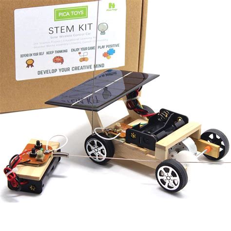 Buy REES52 Pica Toys Solar Car V1 Model Kits to Build, Science ...