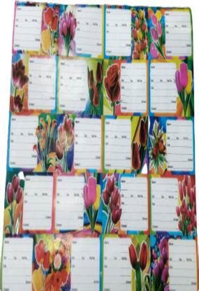 Super Easy 7.1 cm Mixed Design Name Slip Note Books Cartoon Stickers ...