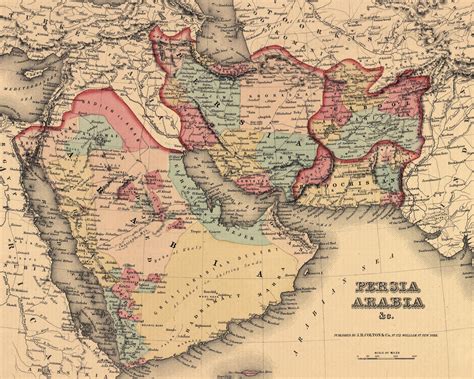 Maps of Middle East