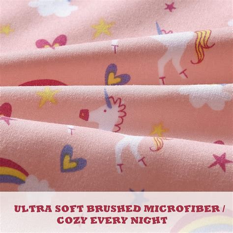 Viviland 3 Pieces Girls Pink Twin Sheet Set - Soft India | Ubuy