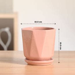 Diamond Ceramic Pot – Ugaoo