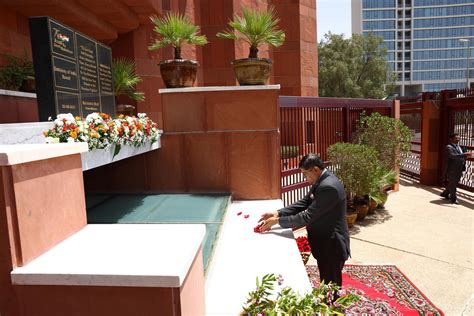 The All-Party delegation led by Shri Baijayant Jay Panda arrived in ...