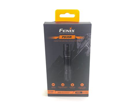 Fenix PD35R review | EDC flashlight with 1,700 lumens | 1Lumen.com