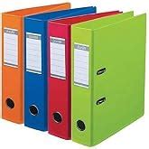 Lever Arch PVC Box File Multi Colour | 2.5 mm Thick PVC Pasted on Hard ...