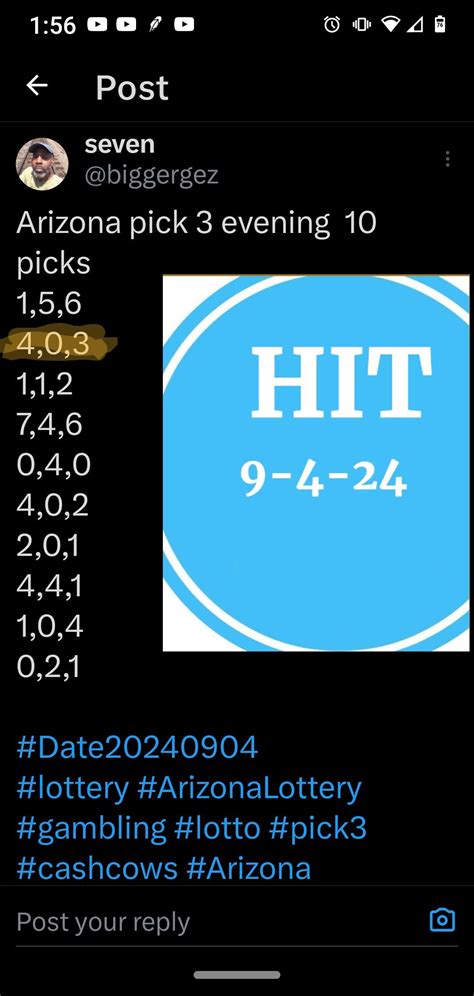 Arizona Pick 3 Lottery Numbers for Windows 7, 8, and 10 Only - Etsy