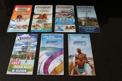 Cedar Point Park Map/Brochure | #4838920069