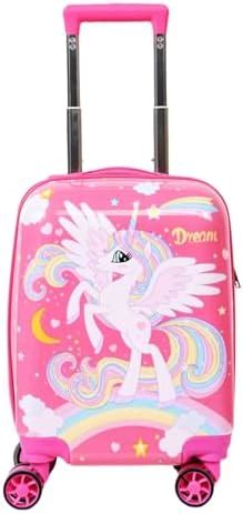 Swarn Products Polycarbonate Trolley 360 Rotating Carry On Luggage ...