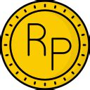 Indonesian rupiah Icons & Symbols
