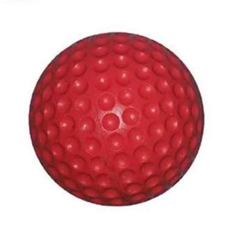 Buy Online 12 Nos PU Dimple Cricket Ball-Red l Online Products in India ...