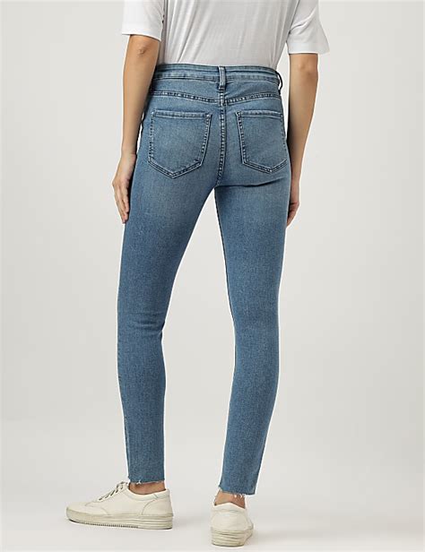 Buy Skinny Mid Waist Jeans at Marks & Spencer