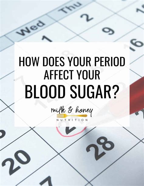 Blood Sugar During Menstrual Cycle at Joan Dudley blog