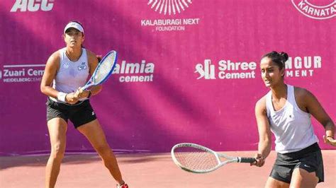 Vaishnavi Adkar and Ankita Raina shine at ITF W35 Kalaburagi