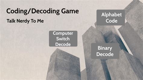 Coding Decoding Games 的图像结果