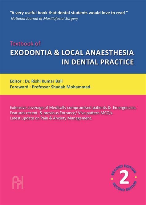 Book Of Exodontia & Local Anaesthesia In Dental Practice 2/E