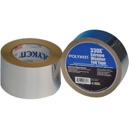 Berry Plastics Polyken 330X Extreme Weather Foil Tape 48MM X 46M ...