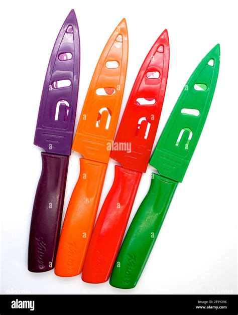 Photo of Promotional kitchen knives Knorr German food company owned by Unilever with carrots ...
