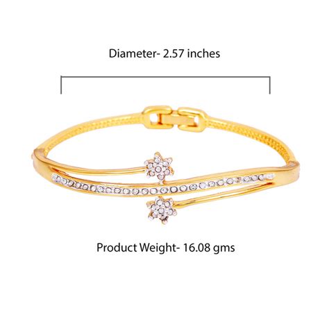 Dual-Tone Gold-Silver Twin Cuff Bracelet Design – Estele