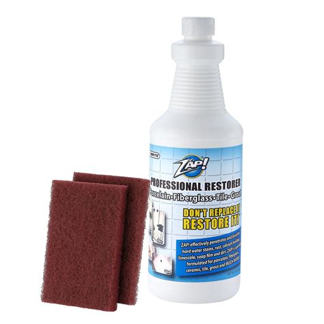 Buy ZAP! Professional Tile & Grout Restorer | Cleans & Restores ...