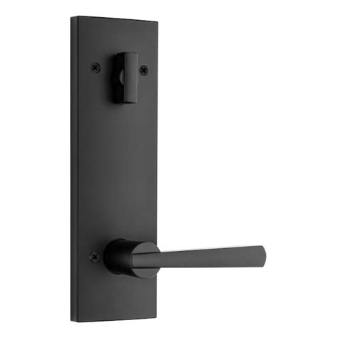 Prestige Series Spyglass Entrance Set Matte Black Exterior Single ...