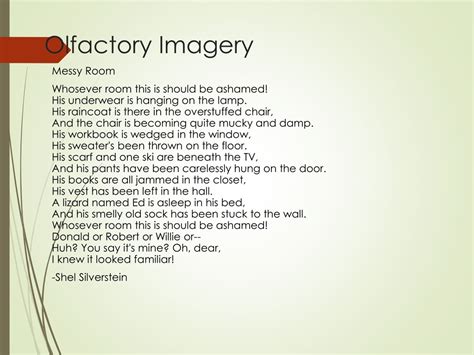 Imagery Examples In Sentences at Caren Knuckles blog