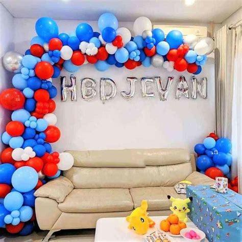 Balloon Decoration Fancy Arc Design for birthday party – Theballoonwala