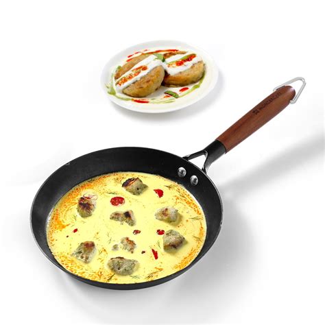 Buy Wonderchef Pre-Seasoned Ferro Light 24cm Cast Iron Fry Pan | 1.4L ...